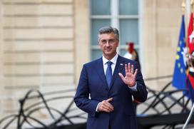 Večerja pri Macronu