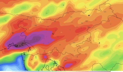 Svarilo meteorologov: v začetku tedna se obeta potencialno zelo nevarna situacija #video