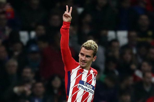 Griezmann s spektakularnim zadetkom Atletico ohranil pri življenju #video