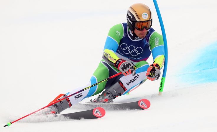 Žan Kranjec je olimpijski veleslalom končal na 12. mestu. | Foto: Guliverimage