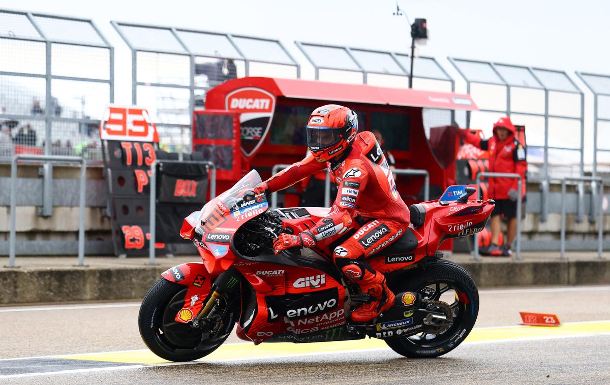 Marc Marquez | Marc Marquez je znova dosegel najboljši izid kvalifikacij. | Foto Reuters