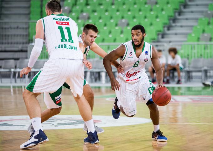 Brandon Jefferson si je v Olimpiji ustvaril ime. | Foto: Vid Ponikvar