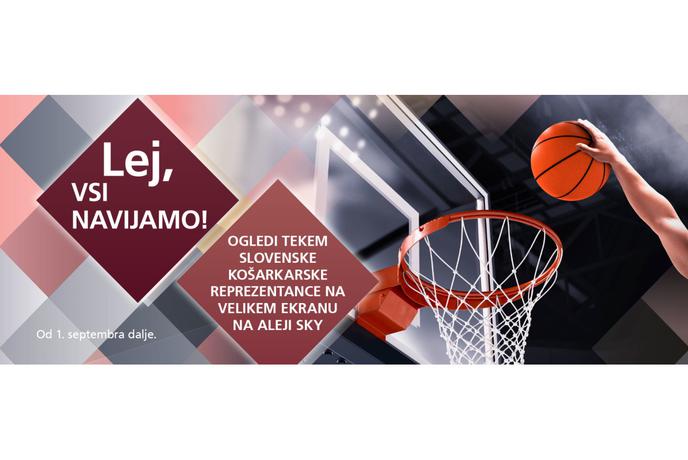Lej, skupaj navijamo za naše košarkarje v ALEJI