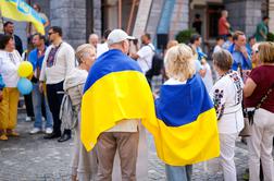 V Ljubljani shod ob 35. obletnici neodvisnosti Ukrajine