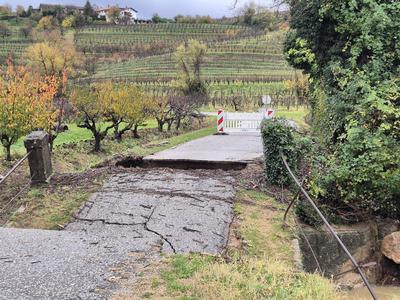 V Goriških Brdih hitijo s sanacijo plazov, bojijo se novega deževja