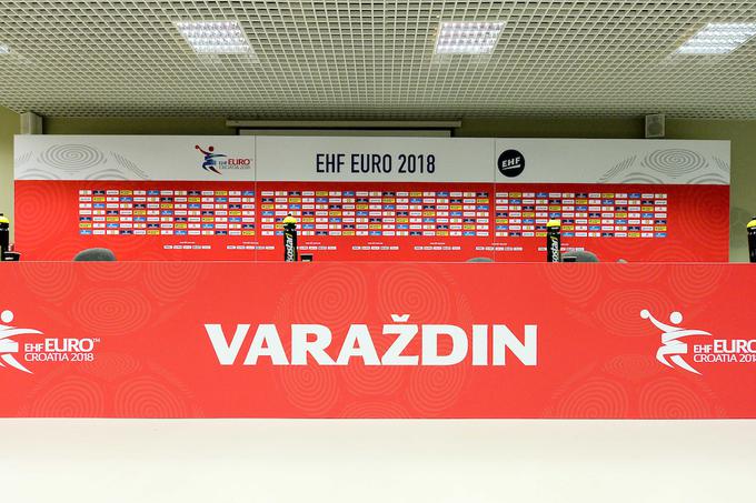 Za dvigovanje rokometnega vzdušja je pred evropskim prvenstvom poskrbel hrvaški rokometni prvak Zagreb, ki je prejšnji mesec v Varaždinu gostil dve tekmi lige Seha. | Foto: Mario Horvat/Sportida