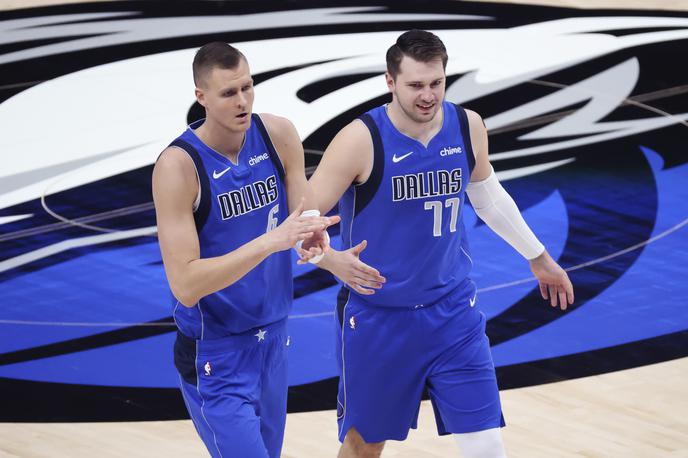 Luka Dončić Kristaps Porzingis | Kristaps Porzingis bi rad v novi sezoni pokazal pravi obraz. | Foto Reuters