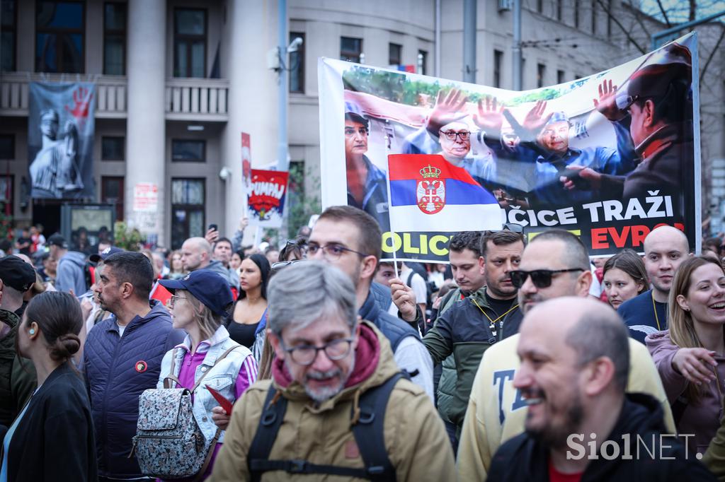 Protesti Beograd 15.03