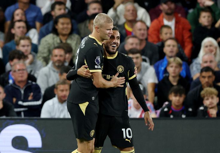 Manchester City je zanesljivo slavil. | Foto: Reuters