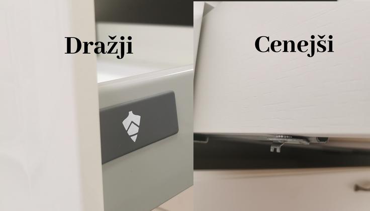 Dražja in cenejša vodila proizvajalca Jela. | Foto: 