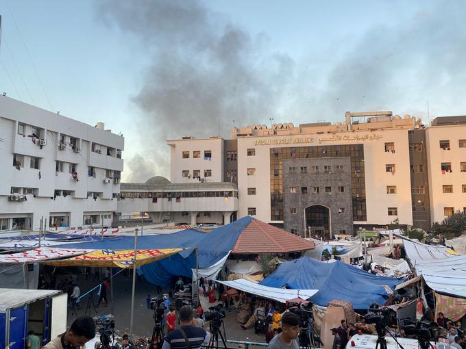 Bolnišnica Al Šifa | Foto: Reuters