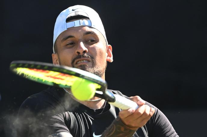 Nick Kyrgios | Avstralski teniški igralec Nick Kyrgios se je odpovedal celotni sezoni na travnatih igriščih. | Foto Guliverimage