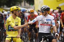 Jai Hindley Tadej Pogačar