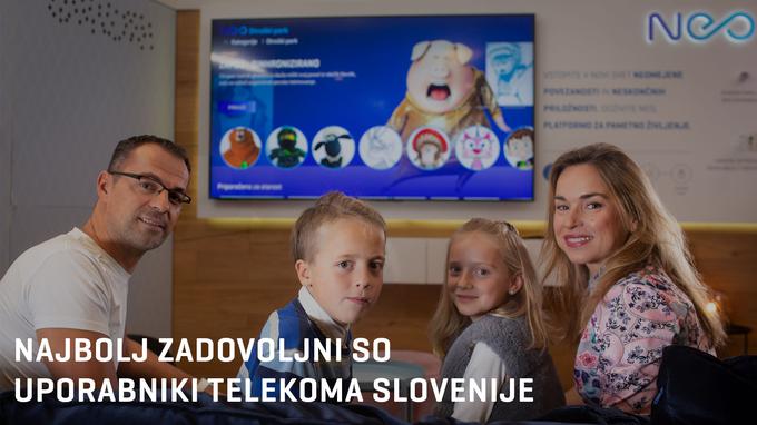 Najbolj so zadovoljni uporabniki Telekoma Slovenije | Foto: Telekom Slovenije