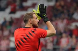 Oblak na madridskem derbiju zaklenil vrata in vknjižil točko