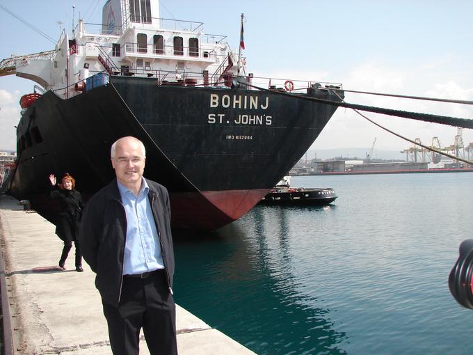 Egon Bandelj, nekdanji dolgoletni predsednik uprave Splošne plovbe | Foto: STA ,