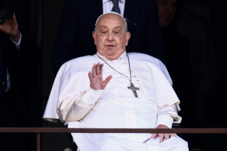 papež Frančišek, bolnišnica Gemelli, Rim | Foto: Reuters