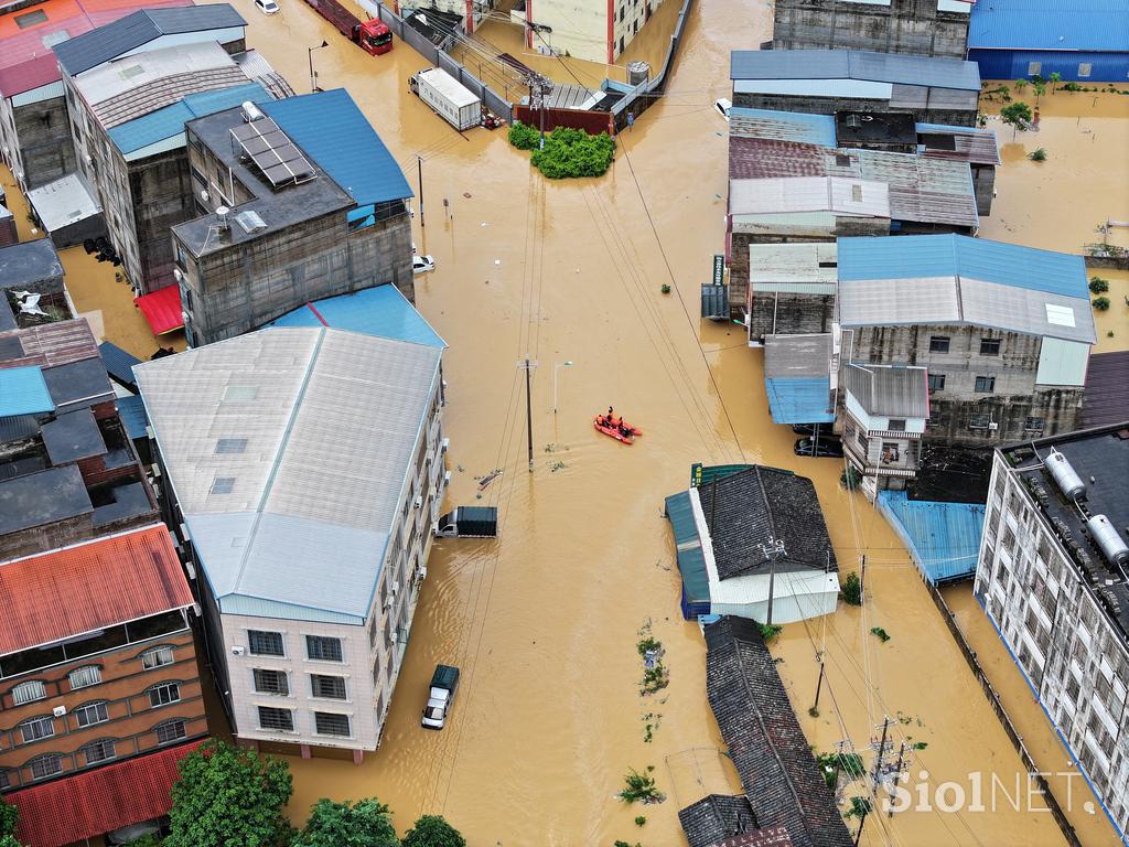 Kitajska, poplave