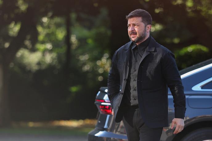Volodimir Zelenski, ukrajinski predsednik, Ukrajina | Za danes ima Zelenski predvideno še srečanje z voditelji Nemčije, Francije, Italije, Poljske in Združenega kraljestva. | Foto Reuters
