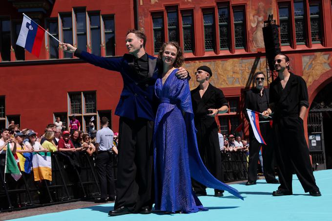 Klemen Slakonja, Mojca Fatur, Evrovizija | Foto: Reuters