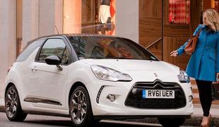 Citroën v Pariz z električnim DS3 electrum