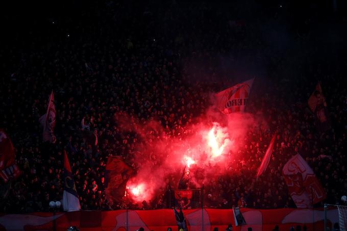 Crvena zvezda je slavila pred domačimi navijači, a to ni bilo dovolj za napredovanje. | Foto: Reuters