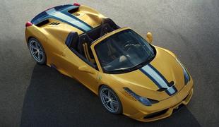 Ferrari 458 speciale A: najzmogljivejši vranec brez strehe