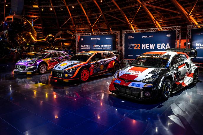 WRC reli 2022 | Včerajšnji prizor iz Salzburga − razkriti dirkalniki Toyote, Hyundaia in M-Sport Forda | Foto Red Bull