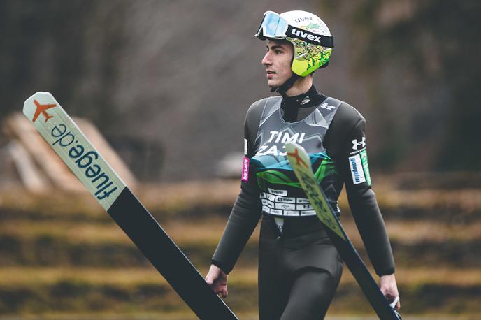 Timi Zajc Skakalci trening Planica | Timi Zajc je osvojil izvrstno četrto mesto. | Foto Grega Valančič/Sportida