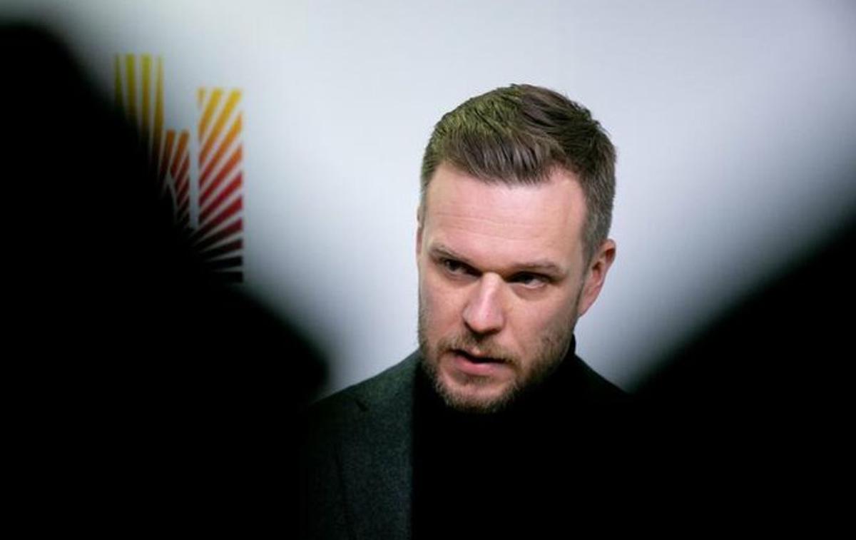 Gabrielius Landsbergis zunanji minister Litva | "Ali sprejemamo realnost, da smo morda že v vojni, ali še vedno verjamemo, da imamo situacijo pod nadzorom," je vprašal Landsbergis.  | Foto posnetek zaslona/Twitter