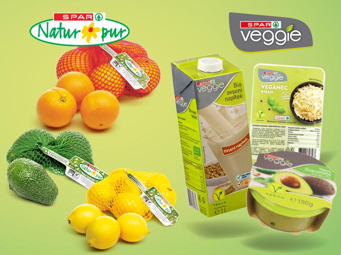 V Sparu vas čaka pestra izbira veganskih in vegetarijanskih izdelkov. | Foto: Spar