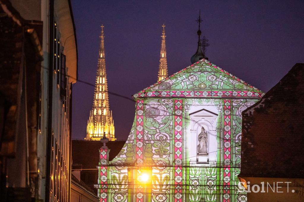 Zagreb, festival luči