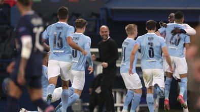 Manchester City do lepe prednosti v Parizu