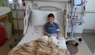 Ganljiv trenutek: Matic je prejel zdravilo! #video