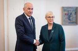 Janez Janša pri predsednici Nataši Pirc Musar #vŽivo