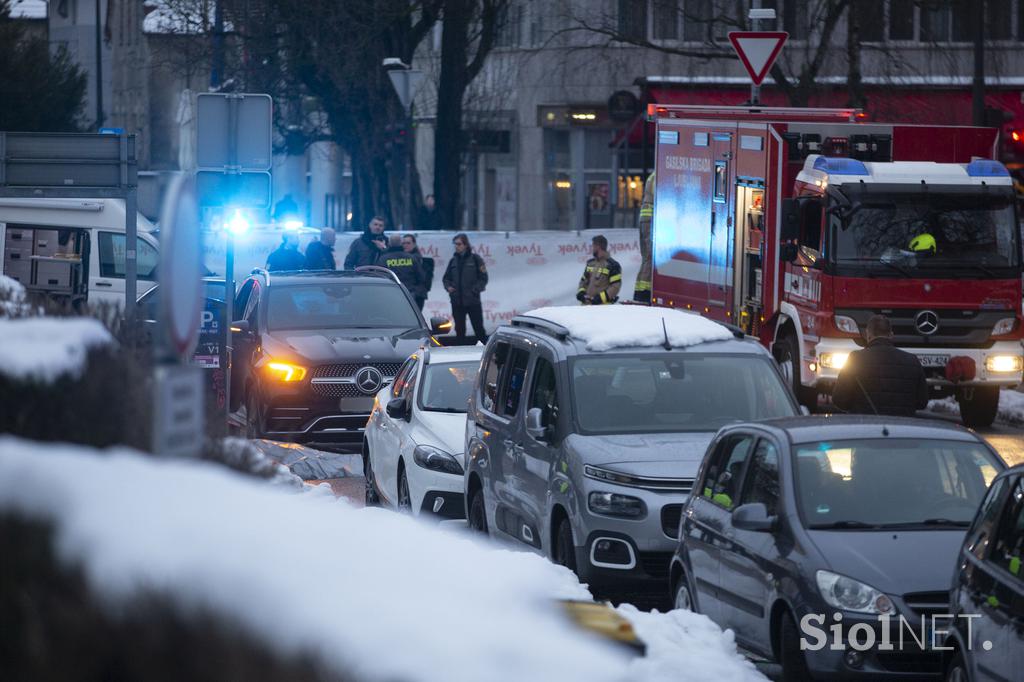 Umor na Oražnovi ulici v Ljubljani.