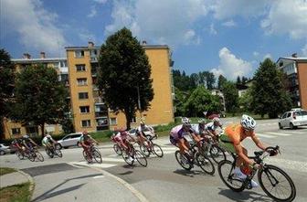 Kolesarjem Save prva tri mesta