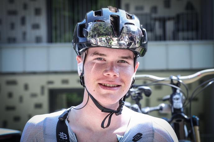 Sven Aleksander Mernik | Kdo je 18-letni Sven Aleksander Mernik, pred zadnjo etapo drugi najbolje uvrščeni Slovenec na letošnji dirki Po Sloveniji? | Foto Ana Kovač