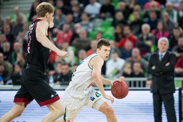 Olimpija po mrku v drugem polčasu pokleknila pred Bayernom