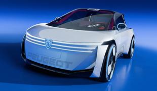 Peugeotova vizija majhnega avtomobila: med volanom in kolesi elektronski signali #foto