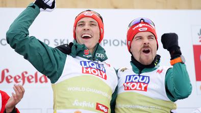 Nemcema zlato v kombinaciji na SP, Slovenca 11.