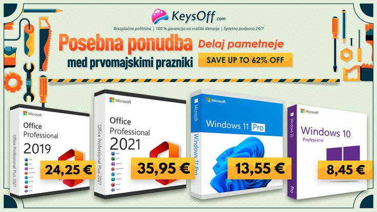 Keysoff windowsi | Foto: Keysoff.com