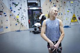 Janja Garnbret Plezalni center Slovenska Bistrica