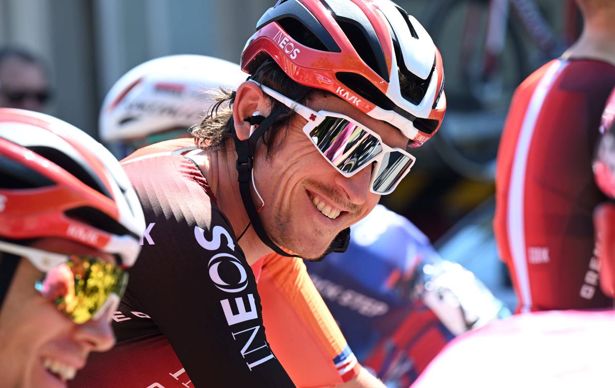 Geraint Thomas | Geraint Thomas je postregel z zanimivo anekdoto z dirke Liege–Bastogne–Liege. | Foto Guliverimage