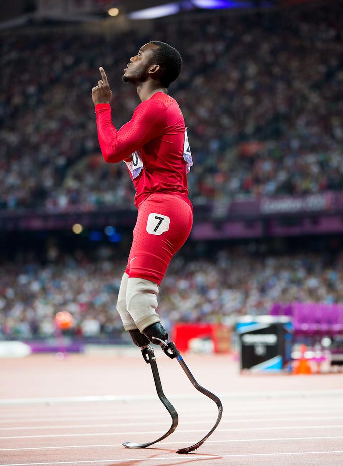 Blake Leeper je na paraolimpijskih igrah v Londonu leta 2012 osvojil srebrno in bronasto medaljo. | Foto: Vid Ponikvar