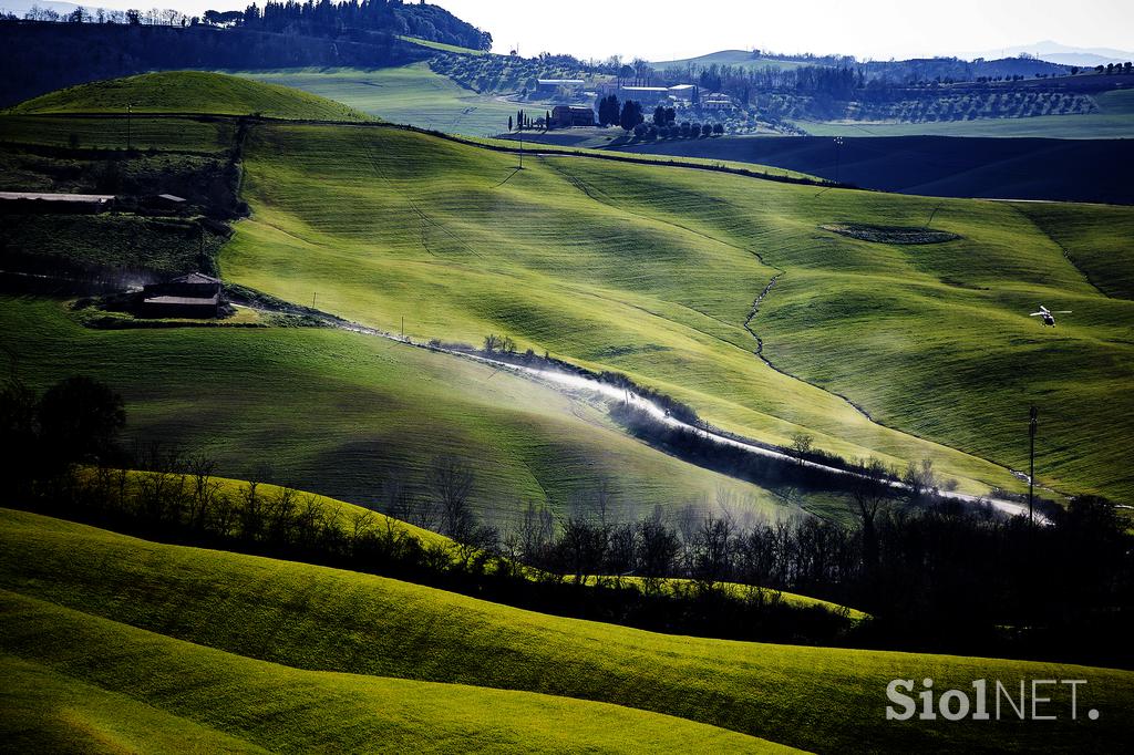 Strade Bianche pokrajina