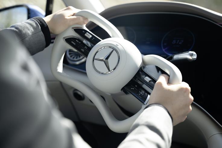 Mercedes EQS steer-by-wire | Foto: Mercedes-Benz