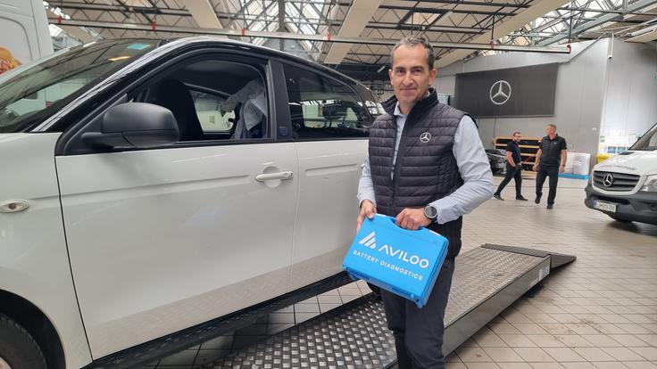 Matjaž Kastelec, vodja servisa Autocommerce v okviru katerega deluje tudi kompetenčni center za baterije. | Foto: Gregor Pavšič