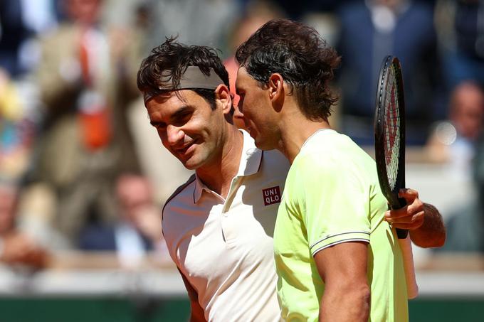 Roger Federer in Rafael Nadal se dobro razumeta tudi zunaj igrišč. | Foto: Gulliver/Getty Images