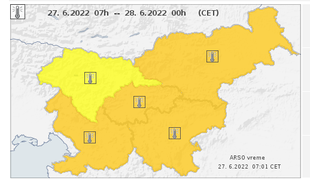 Vroče bo, po Sloveniji velike toplotne obremenitve #video